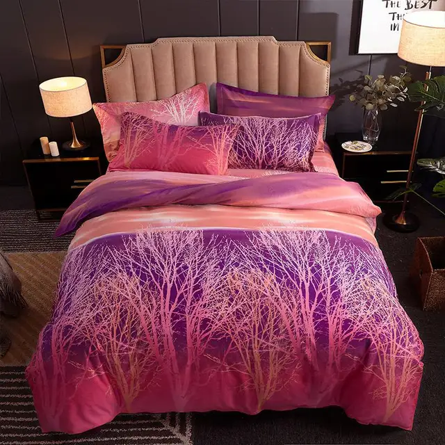 Brushed Cotton Bedding Set 4 Pcs Luxury Bedding Store