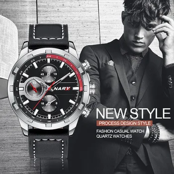 

NARY Brand Luxury Famous Men Watches Business Men's Watch Male Clock Fashion Quartz Watch Relogio Masculino reloj hombre 2020