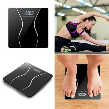 

Body Fat Scale LCD Digital Weight Monitor Health Analyzer Fitness Lose Weight Tools Scales Smart Electronic LED Bathroom Balance