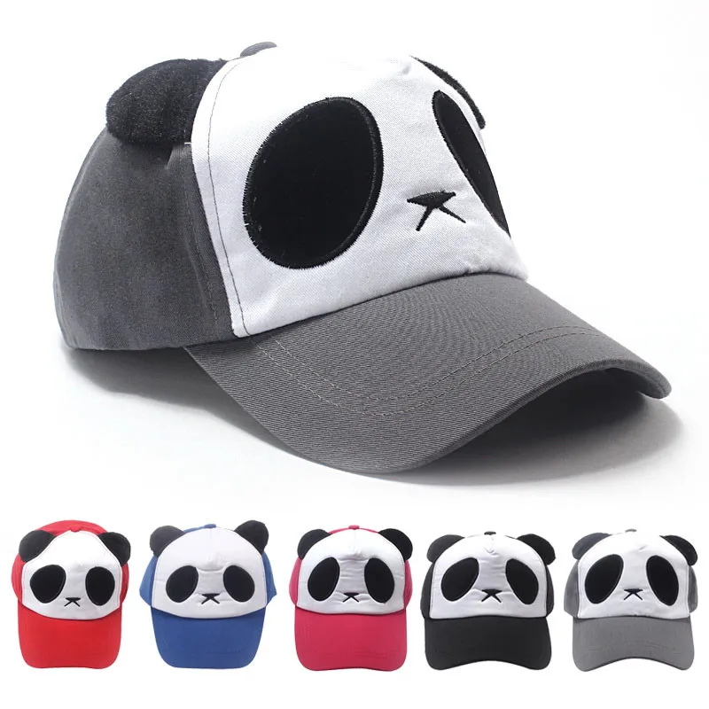 Новинка, осенняя бейсболка, хлопковая кепка с пандой, Snapback, хип-хоп ...