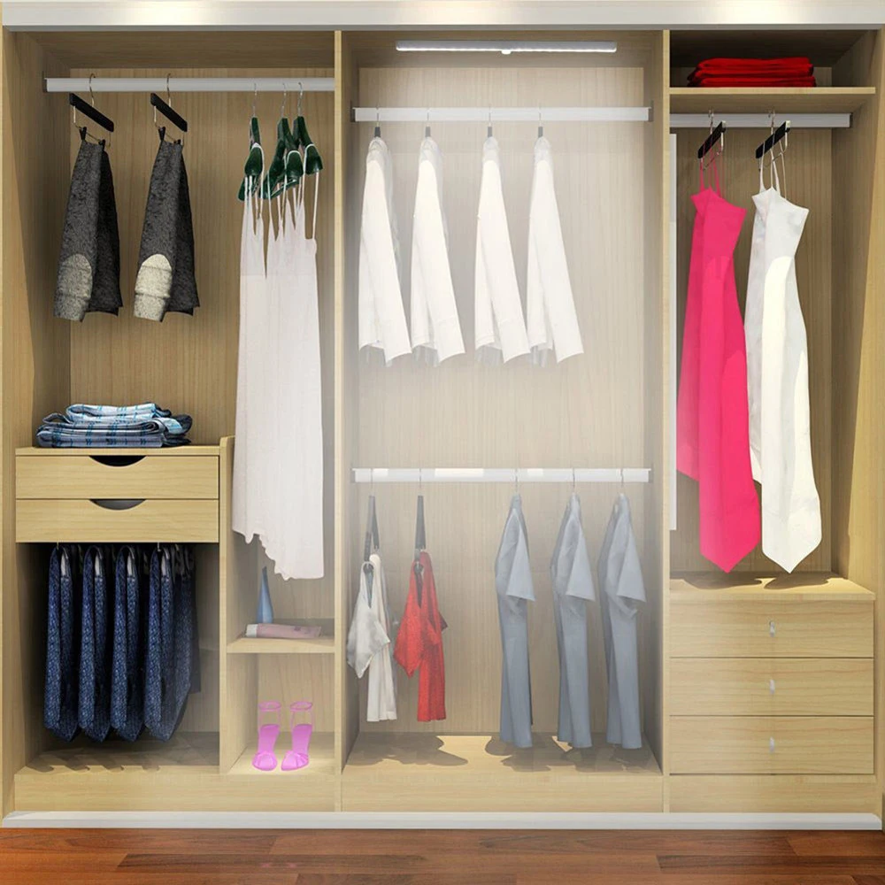 Wireless LED Under Cabinet Light PIR Motion Sensor Closet Lamp 10LEDs for Wardrobe Cupboard Kitchen Lighting Led Night Light 9