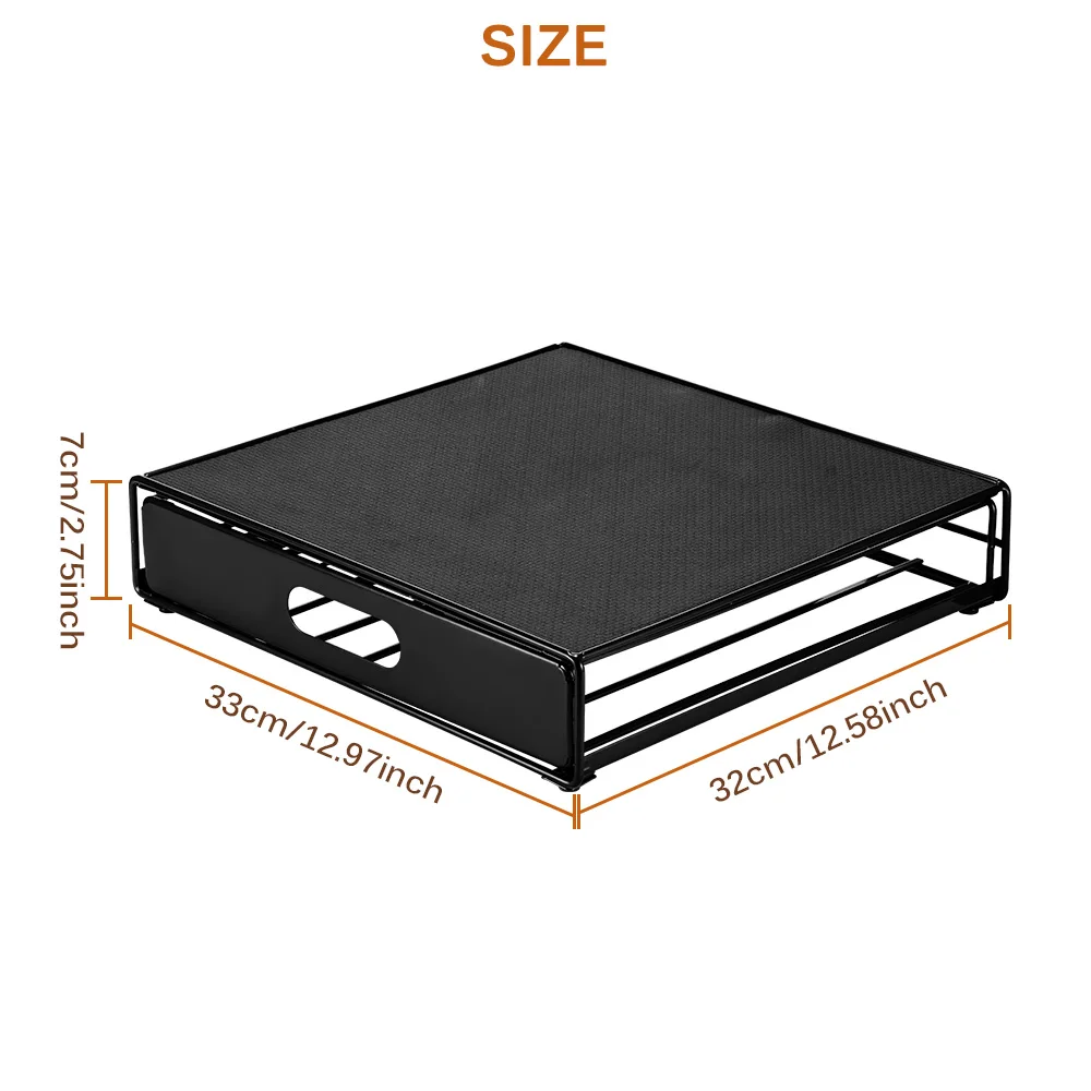 Держатель для кофейных капсул, стеллаж для ящика, органайзер для капсул, 36 шт., подставка для капсулы для хранения, подставка для кофемашины