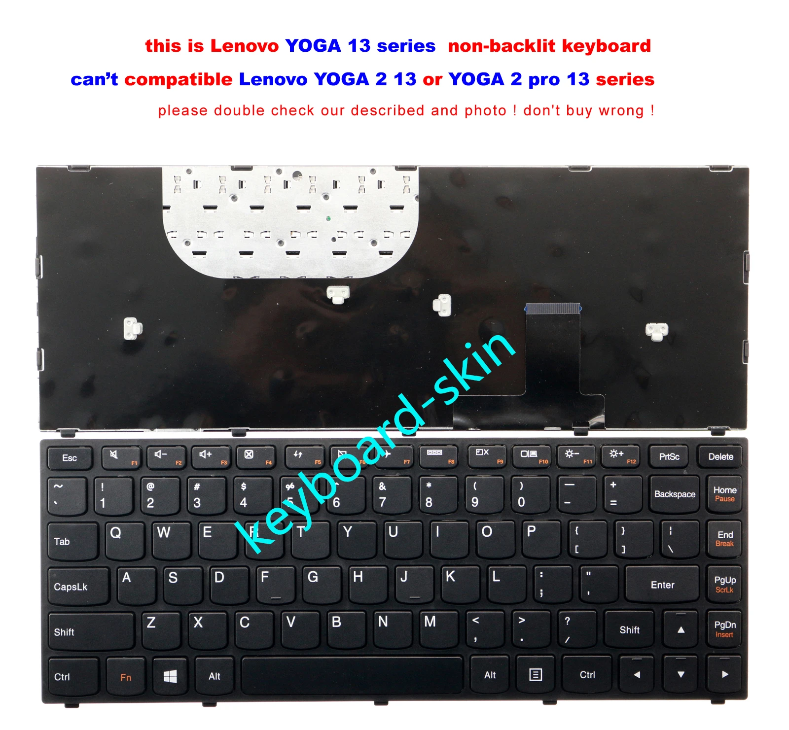 Новая клавиатура US для ноутбука Lenovo IdeaPad Yoga 13 Yoga13 Yoga13-IFI V127920FS1 25202897 9Z.N7GPN.P01 25202908 3&quot