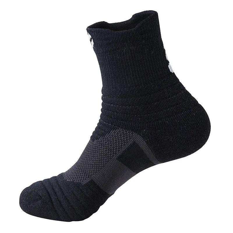 3 пар/лот = 6 шт. футбольные баскетбольные Носки Модные мужские толстые короткое полотенце для бега мужские спортивные носки