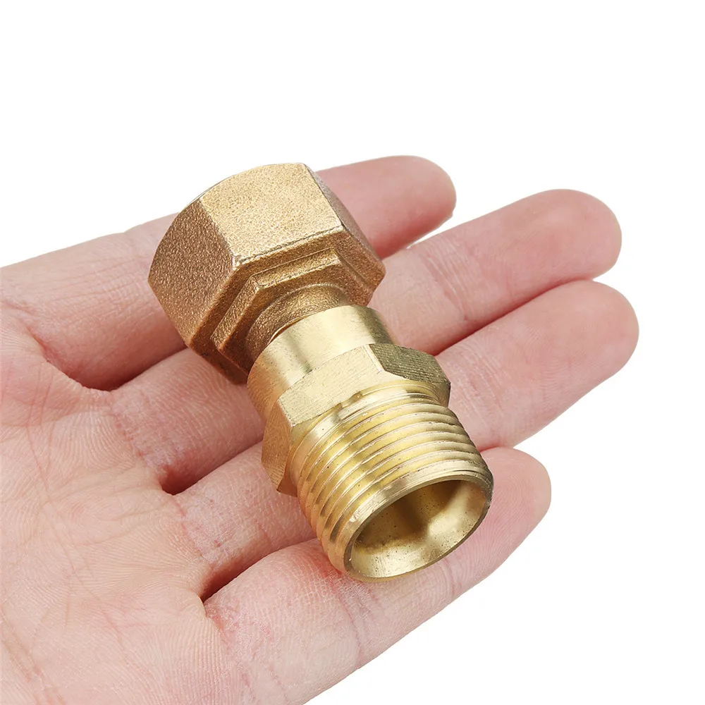 

Hot Sale Pressure Washer Brass Hose Coupling M22 to M22 Release Adapter Connector For Pressure Washer Hose