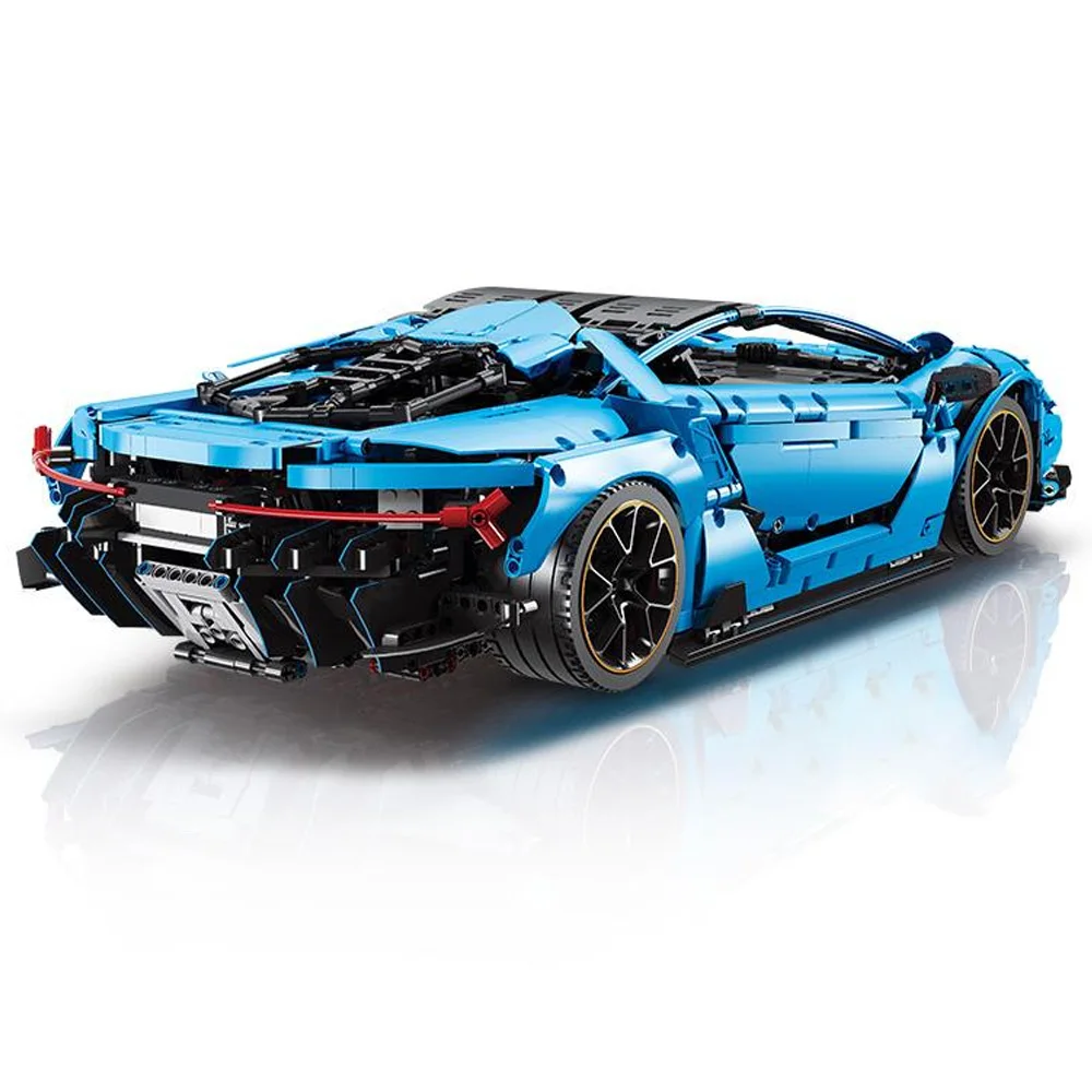 K98 Супер гоночный автомобиль модель MOC 39933 Lamborghining Centenario 1:8 гиперкар