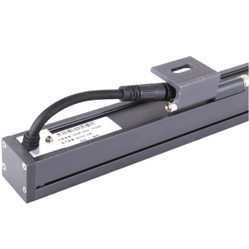 LED Wall Lamp 1pcs 18W 24W 36W Aluminum IP67 DC24V 38*36*1000mm For Building Outline Lighting Gardens Squares and Shop