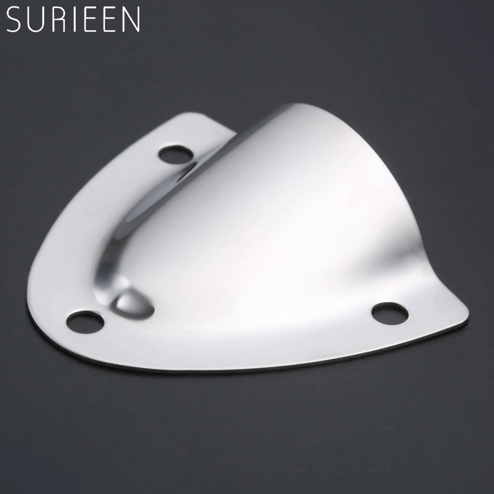 1pc 316 Stainless Steel Midget Clam Shell Wire Cable Vent Cover for Boat Marine 39 x 45mm