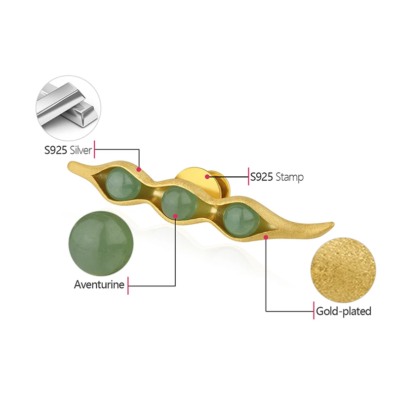 Lotus весело момент реальные 925 серебро ручной работы Модные украшения натуральных