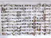 Bulk lots 25pcs 16-20mm Mix Laser Cut Ring Women's Mix Colors  stainless Steel Party Ring Trendy Jewelry 6