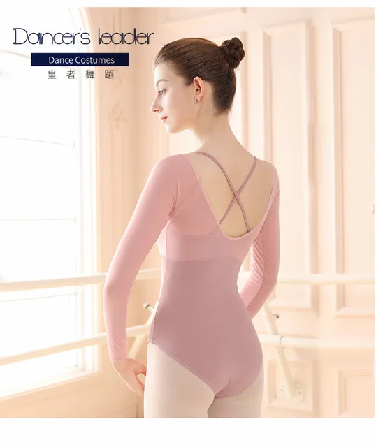 Justaucorps De Danse Sans Manches Pour Femme Shepa - 96% Coton, 4% élasthanne - Pour Ballet, Gymnastique, Entraînement