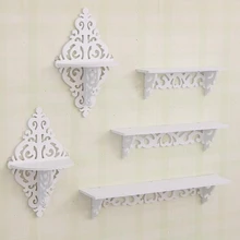 Luo цветок настенная полка-стеллаж настенный подвесной перфоратор отверстия спальня Метопа перегородка Живое украшение стены комнаты Полки