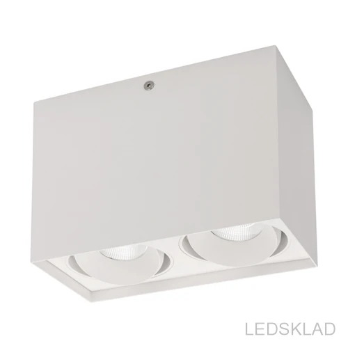 023083 Светильник SP CUBUS S100x200WH 2x11W Day White 40deg (ARL IP20 Металл 3 года) 1шт. Arlight|Новизна