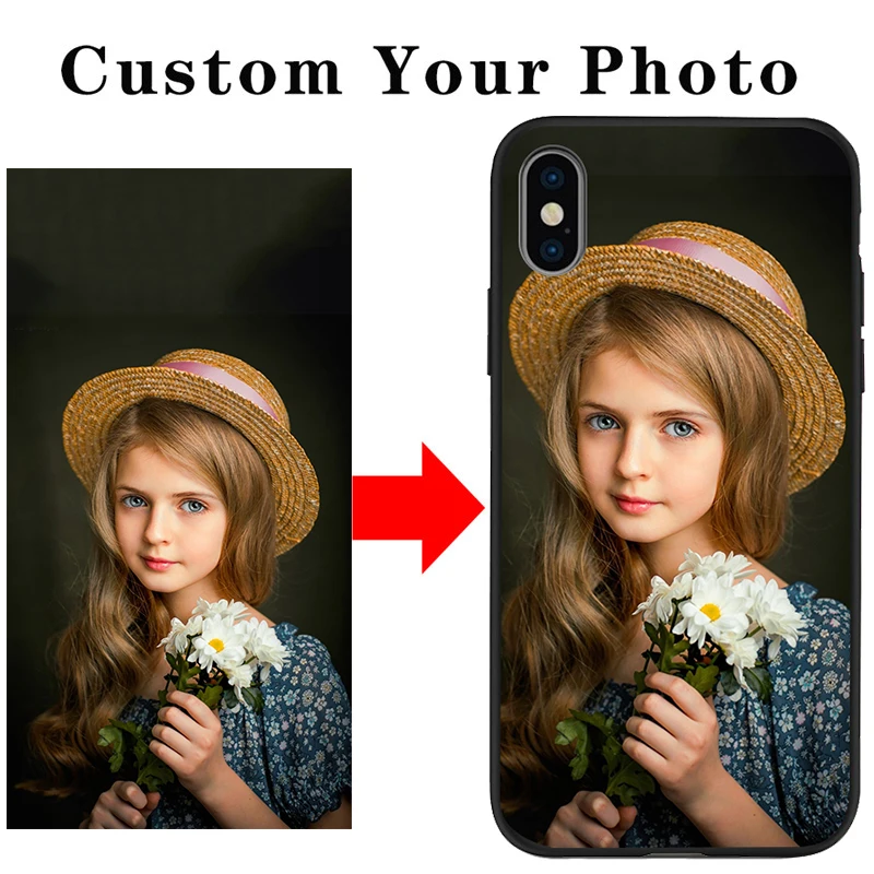 Индивидуальный дизайн фото DIY для iPhone X XR XS Max 5 5S SE 6 6S 7 8 Plus Oneplus 5T Pro 6T чехол для телефона Coque Etui funda capinha