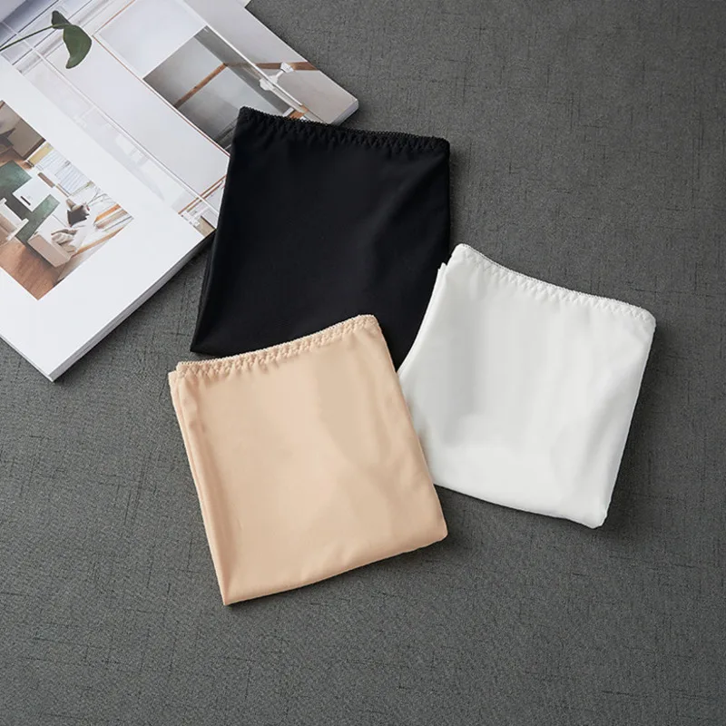 Ice Silk Womens Skirt Shorts Boxer Panties Girls Safety Briefs Boyshort Underpants Tights Slim Lingeries Short Pants Summer