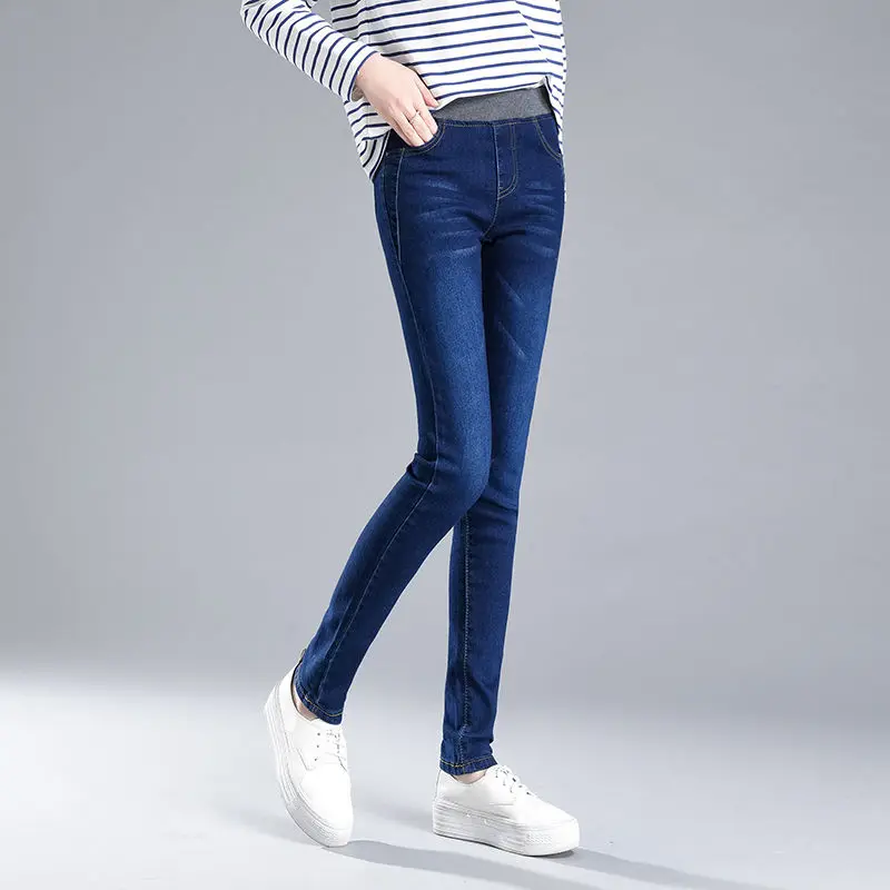 Bella philosophy, зимние женские джинсовые штаны с высокой талией, женские плотные обтягивающие джинсы с эластичной талией, женские винтажные теплые узкие брюки