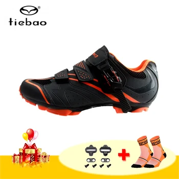 

Tiebao men sapatilha ciclismo mtb cycling shoes self-locking mountain bike sneakers women superstar outdoor cycling sneakers