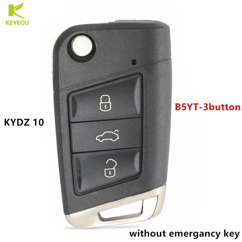 KYDZ 10 Smart Universal Remote key B5YT-3 button without emergancy key(Overseas version
