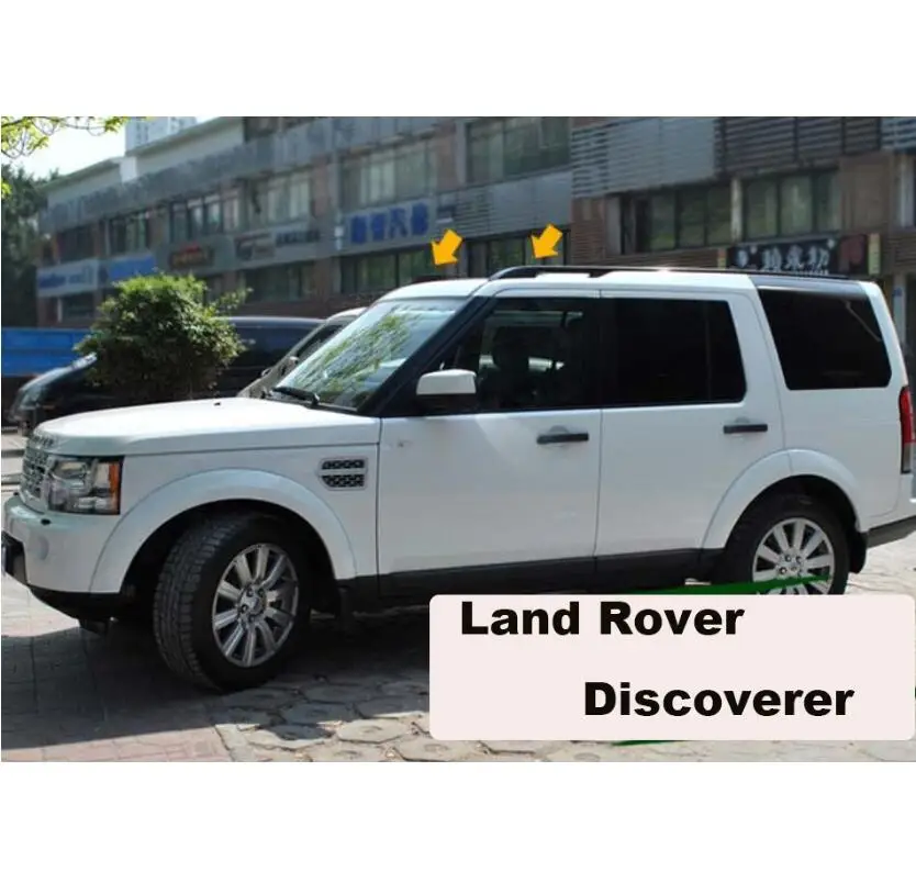 Для крыши стеллажи для выставки товаров Чемодан барная стойка для Land Rover Discovery 3 LR3 2005 2006 2007 2008 2009 Высокое качество Алюминий сплав автомобильный аксессуар