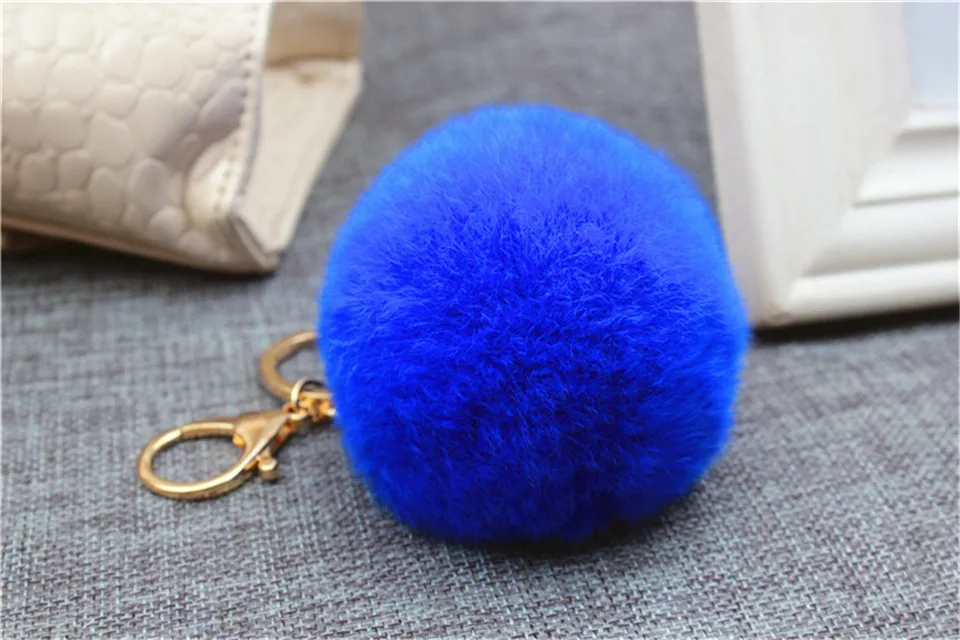 Модная плюшевая подвеска, Дамский меховой шар, брелок для ключей, плюшевые игрушки, цепочка, модная сумка, подвеска, милый плюшевый брелок, милые плюшевые брелки