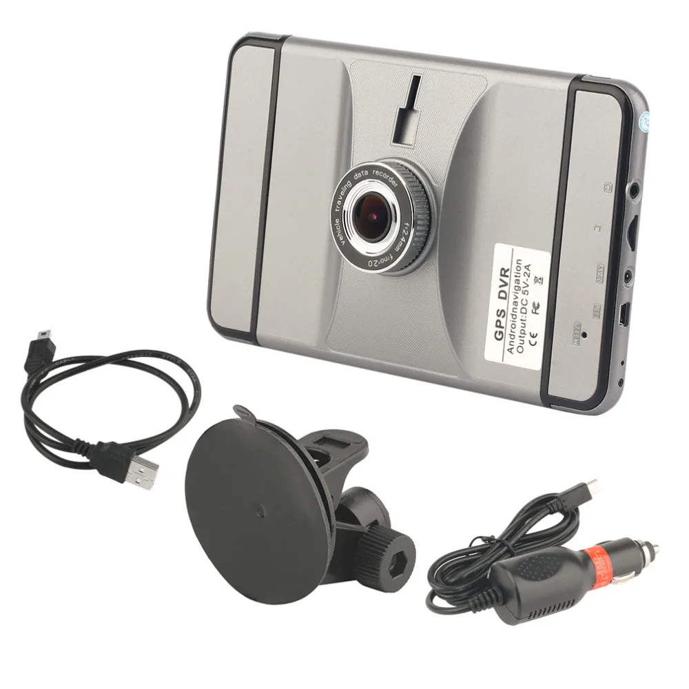 

Automobile 800*480 Pixel GPS Navigation DVR Rear View Manually 350 Degree Rotation Navigator Car Styling