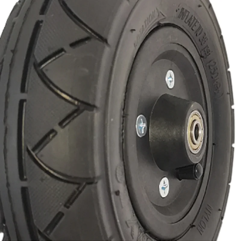 JayCreer 8" x 2" (200x50) Inflatable Tire Wheel For Electric Power Wheelchairs