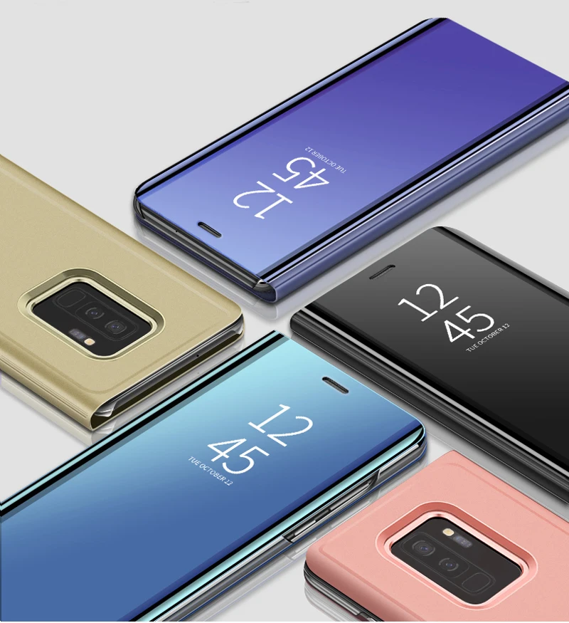 Умный зеркальный чехол для телефона Samsung Galaxy A50 a50 SM-A505F SM-A505FN SM-A505GN SM-A505G SM-A505FM