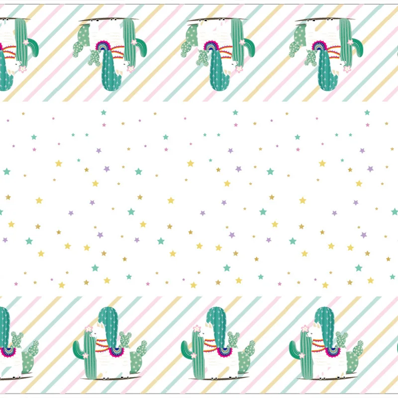 LISM Llama вечерние Llama Альпака бумажные тарелки салфетки для стаканчиков одноразовая соломка поставки животных с днем рождения украшения для детей