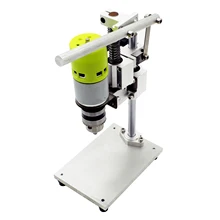 Perceuse électrique à 7 vitesses, établi de presse, mandrin 1.5 10mm 100W, petite perceuse d'établi Pure, haute précision