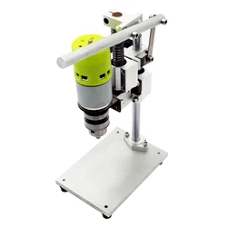 Perceuse électrique à 7 vitesses, établi de presse, mandrin 1.5 10mm 100W, petite perceuse d'établi Pure, haute précision 