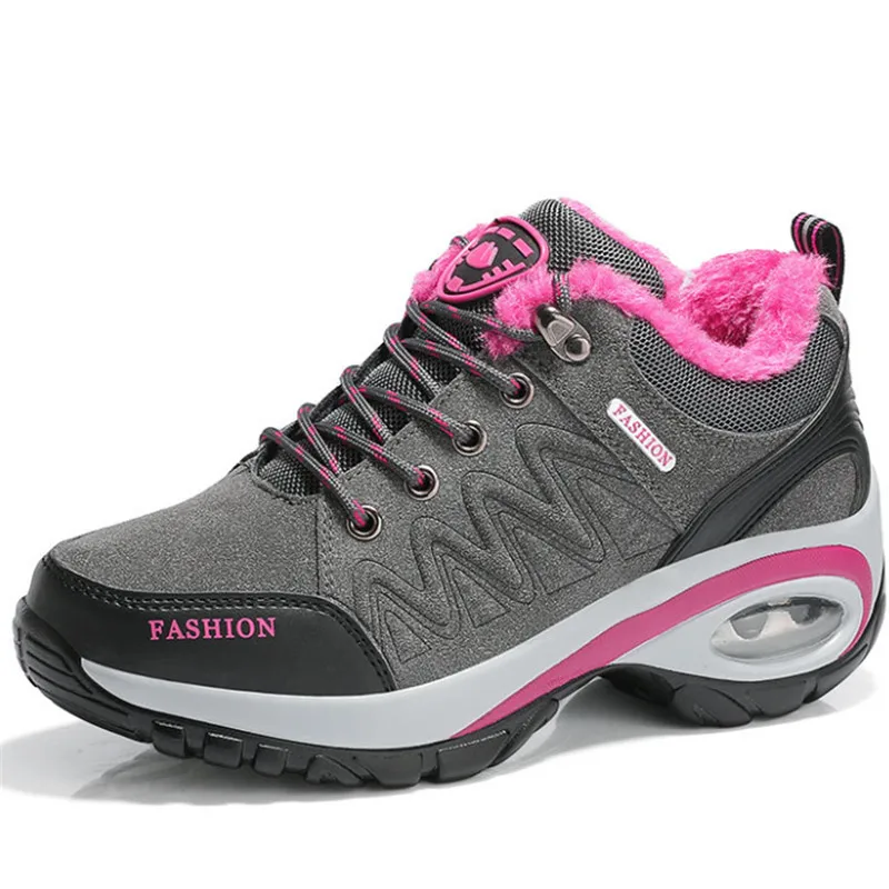 Обувь для альпинизма; женская Треккинговая водонепроницаемая обувь; походные ботинки; дышащие кроссовки для кемпинга; женские кроссовки для бездорожья; нескользящая обувь; scarpe donna - Цвет: E