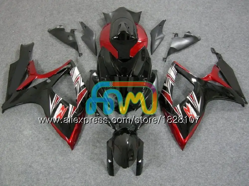 600/750CC для SUZUKI GSXR 600 750 CC GSX R750 GSX-R600 06 07 37BS. 0 GSXR600 GSXR-750 K6 GSXR750 2006 2007 Обтекатели светильник зеленый - Цвет: No. 7