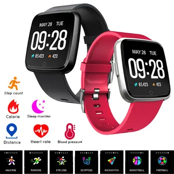 

Message Note Smart watch Waterproof Heart Rate Monitor Blood Pressure Fitness Tracker Women men Clock Smartwatch For Android IOS