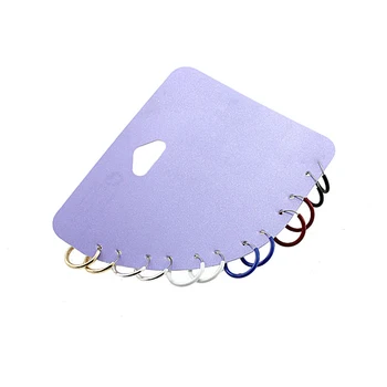 

6 Pairs Colorful Small Hoops Earrings Sets Nose Ring for Women Girls Cartilage Earrings Nose Piercing Fashion Party Jewelry