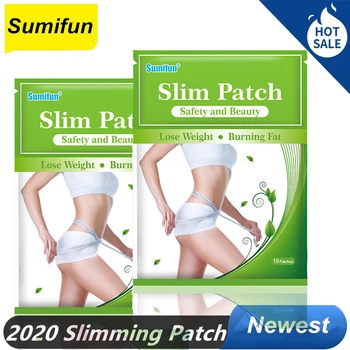 

10 Pcs Slimming Patch Burning Fat Navel Chinese Traditional Herbal Medical Plaster Effective Quickly Weight Loss Slimming Patch