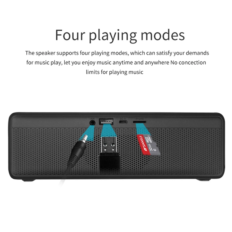Bluetooth Колонка NBY 5520 с глубокими басами 10 Вт микрофоном|Портативные колонки| |