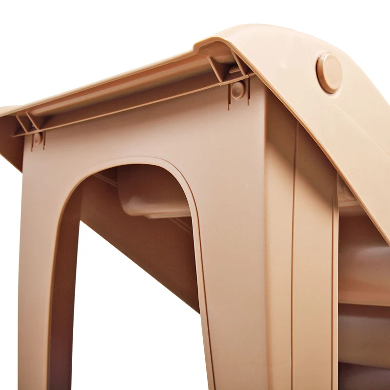 4 Steps Pet Dog Stairs Folding Strong ABS Cat Ramp Indoor Outdoor With Built-in Safety Features Puppy Cat Climbing Ladder PT0166 (21)