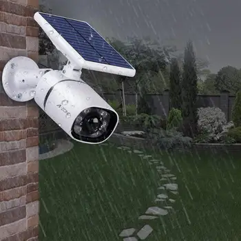

Fake Surveillance Camera Outdoor Video LED Solar Security Lights with Motion Sensor IP66 Waterproof Adjustable Solar Motion