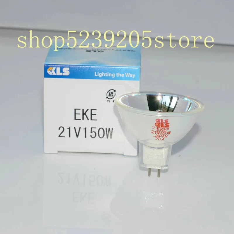 

KLS EKE 21V150W GX5.3 MR16 halogen lamp cup kls eke 21v 150w Microscope optical instrument cold light source bulb