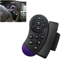 

1pc Universal Car Steering Wheel Remote Control Switch Vehicle MP3 DVD Stereo Button