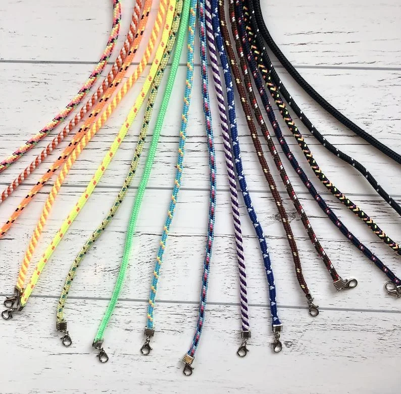 

12pcs Face Cover Lanyard, Strap, Face Necklace, Eyeglass Chain Holder Lanyard For Adults and Kids Clips Facemask Masking