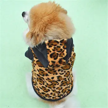 Толстовка с капюшоном для собак, кошек, пальто, теплый пуловер, толстовки с капюшоном, зимняя одежда для щенков