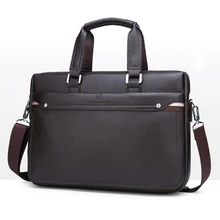 Устойчивая к царапинам Большая вместительная мужская сумка для ноутбука, мужской кожаный деловой портфель, водонепроницаемая сумка, сумка-мессенджер, сумка на плечо