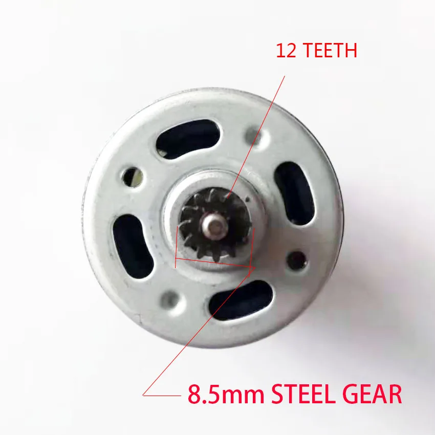 12V 12 Зубы ONPO мотор RS-550Vc-8022 для METABO Mattel электродрель части