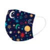 10/30/50pcs Children's Mask Cartoon Planet Print Disposable Face Mask Boy Girls Universe Pattern Industrial 3Ply Ear Loop MaskS 4
