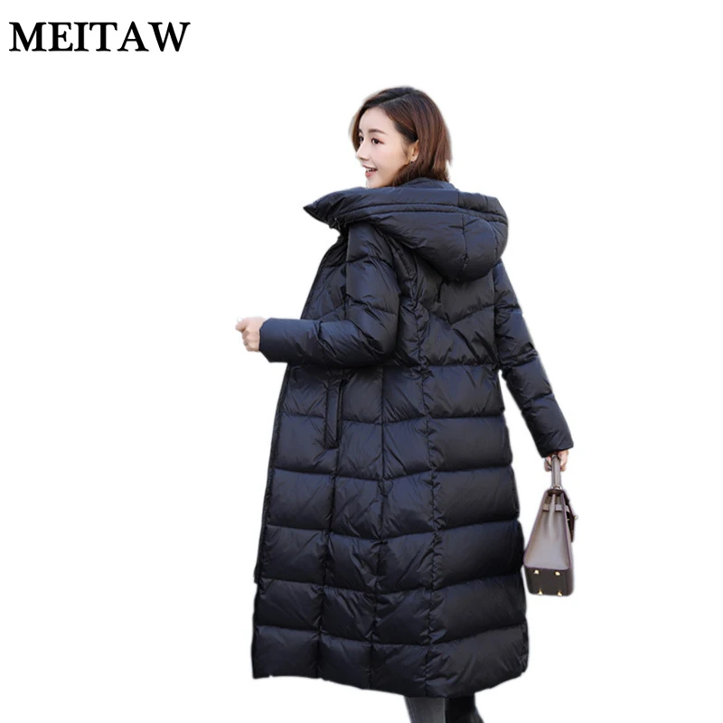 

New 2019 Women Winter Hooded Coat Casual Long Slim Thick Warm Jacket Coat Down Cotton Padded Jacket Outerwear Parkas