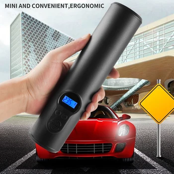 

Inflatable Pump Air compressor Tyre Inflator Mini Portable Compressor 12V 150PSI Rechargeable Air Pump for Car Bicycle balls