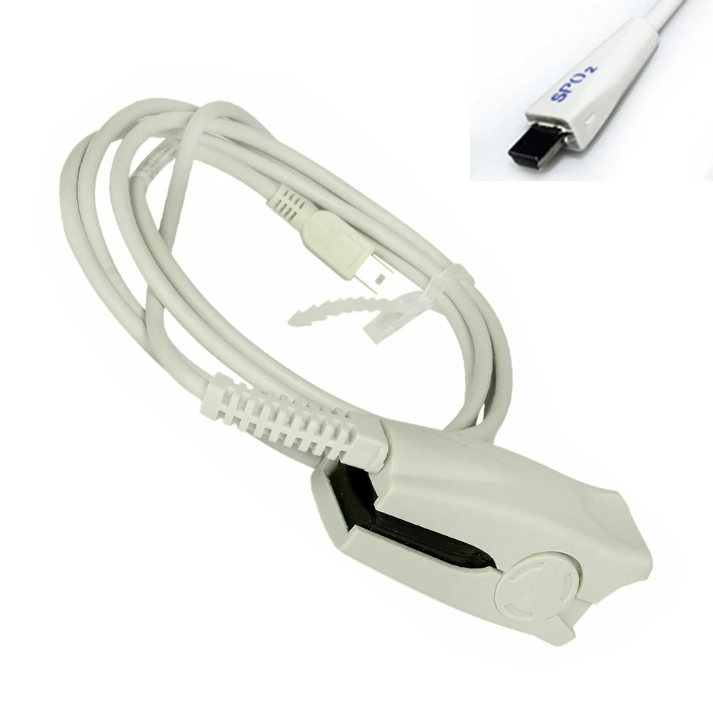 Pepultech Veterinary Monitor Replacement Parts Compatible With The AM6200 & AM4100 Monitoring Equipment,ECG Probe Sensor/Reusable Blood Pressure Cuff/SPO2 Probe Sensor (ECG Sensor Proble