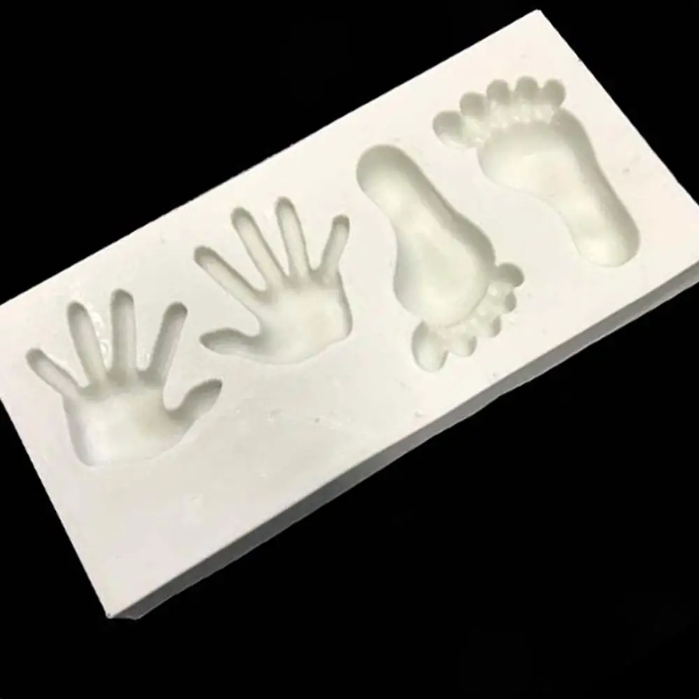 

Baby Hands and Feet Silicone Fondant Cutter Cake Mold Fondant Mold Fondant Cake Decorating Tools Sugar Craft Pastry Tool