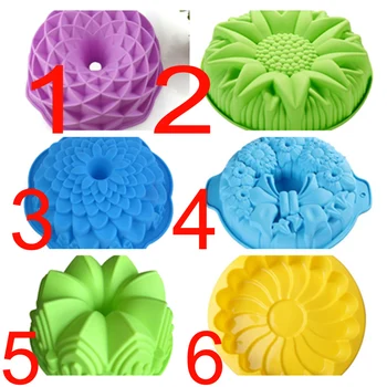 

DIY Flower Crown Shape Cake Bakeware Baking Tools 3D Bread Pastry Mould